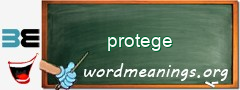 WordMeaning blackboard for protege